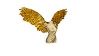 53724 Wall Object Gela Angel 203x140cm
