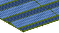3D model (elevasi table menyesuaikan kontur)
