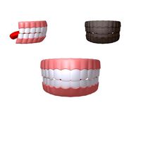 human mouth 02 teeth cartoon