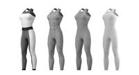 woman sportswear 02 base mesh design kit