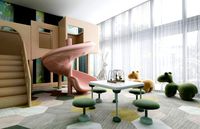 modern childrens entertainment area