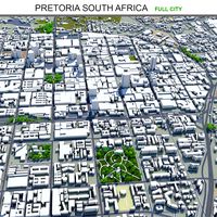 Pretoria city south africa 60km