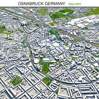 Osnabruck city germany 50km