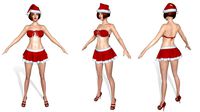 merry christmas girl