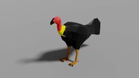 cartoon brushturkey