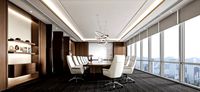financial company meeting room