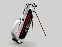 titleist white stadry golf bag
