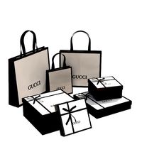 Luxury Gift Packaging Boxes and Paper Bags 3D model