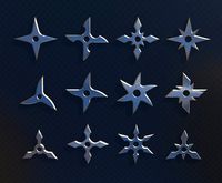 shurikens pack