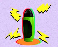 sports bottle botella deportiva