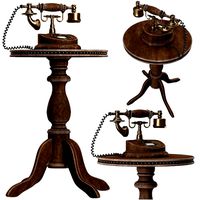 antique telephone