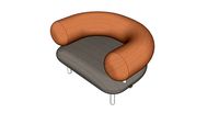 SIFAS BIGROLL Fauteuil salon