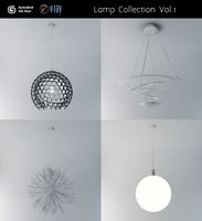 Lamp Collection Vol1 3D Model