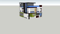 Fachada 3D Edificio 4 - Ernesto R.