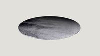 Tapis EDITO 'Pacifik' rond gris