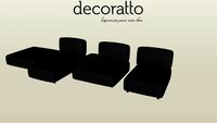 SOFÁ DECORATTO C166 IMMENSO NATUZZI