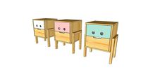 Mesa de Cabeceira Infantil Zinho