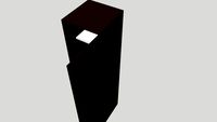 ARM ouverte plan coulissant 2449x600x650 ouverte