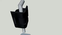 BISAGRA ZAMAK 180° PASADOR EXTRAIBLE