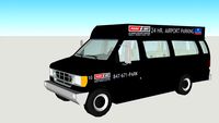 1997 ford e350 CommTrans hotel airport shuttle
