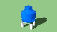 FRP Cooling Water Tank