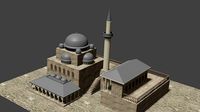 Ottoman Turkic Style Mosque