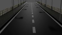 Road 3d Model Free Download 3d object Street Model