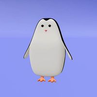 Cute penguin