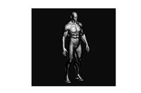 man in scale