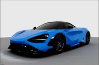Mclaren 765 LT 3d model
