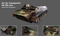 mt-lb-transporter low poly 3d model