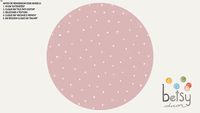 Betsy Decor - Tapete Bolinha Redondo