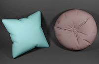 pillow for creating an interior