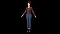 Minty Girl Character