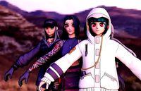 Cyber Infiltration Pack Fortnite  Chigusa Megumi Yuki RIGGING