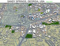 Sandy Springs Georgia USA 25km
