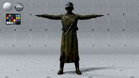 PBR 3D model - German ww2 soldier