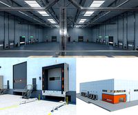 Warehouse Logistic 5 interior and exterior