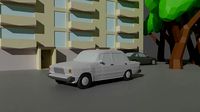 VAZ 2107 LowPoly