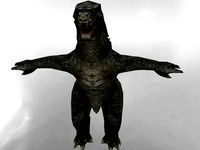 Godzilla Low Poly