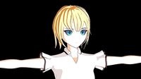 Anime cute character girl