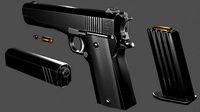 Pistol 3D Model