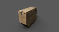 Wood army Ammo Box
