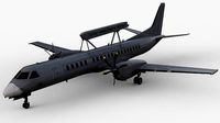 Saab 2000 Erieye AEWC Aircraft -