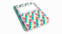 Notebook pad with spiral 05