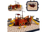 Children playground sea schooner