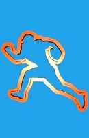 MakeIT Cookie Cutter American Football Running Player