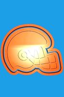 MakeIT Cookie Cutter American Football Helmet With Frame