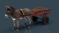 DONKEY WITH CART