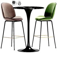 Gucci Bar Stool And Table